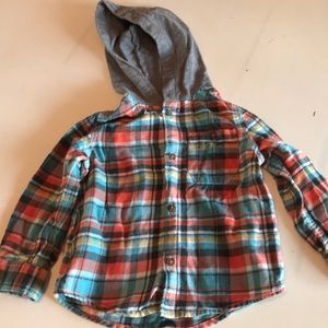 Carter’s plaid button up